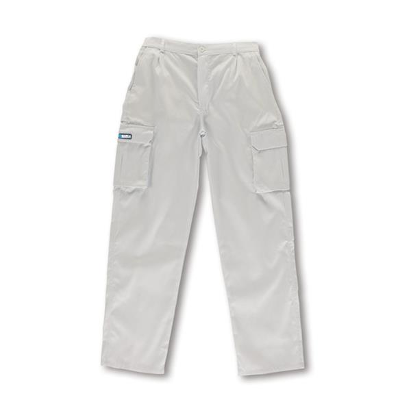 PANTALON MULTIBOLSILLOS TERGAL BLANCO