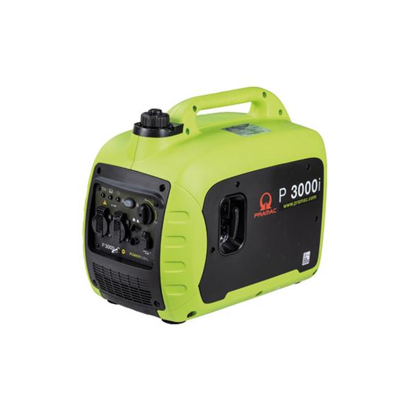 GENERADOR GASOLINA MOTOR INVERTER 2300 WT OHV 230 V P3000I VERDE PRAMAC