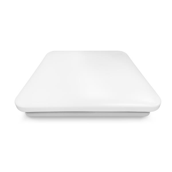 PLAFON CUADRADO 24W 1900LM 4000K 33X33X8 CM ABS BLANCO