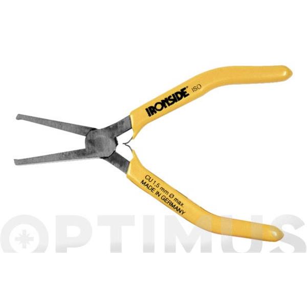 ALICATE CORTE FRONTAL ELECTRONICA Y PRECISION 130MM MANGO PVC IRONSIDE