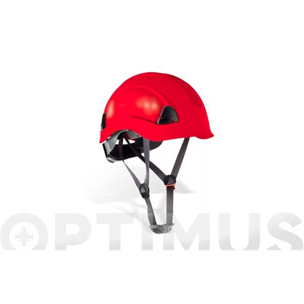 CASCO PARA TRABAJOS EN ALTURA EOLO ROJO MARCA