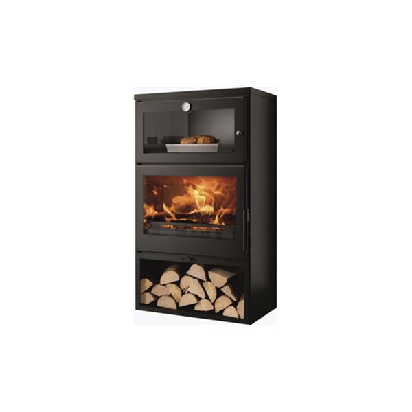 ESTUFA LEÃ?A ZAMORA CON HORNO 7,1 KW ECODESIGN