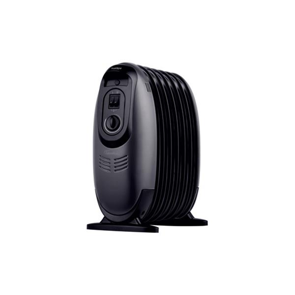 RADIADOR MINI ECOLOGICO NEGRO 7 ELEMENTOS 600 W