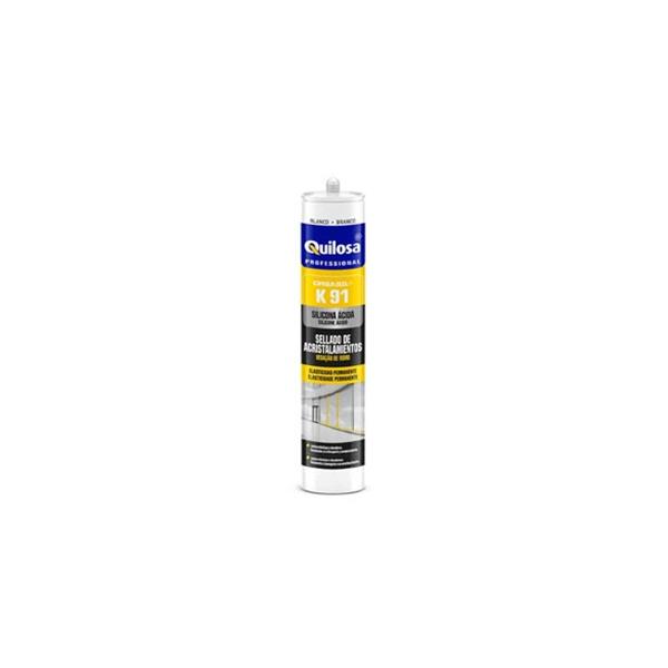 SILICONA ORBASIL K-91 PARA ESTRUCTURAS METALICAS ALUMINIO 300ML QUILOSA