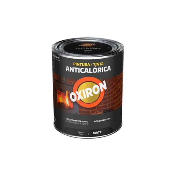 PINTURA ANTICALORICA OXIRON 750 ML NEGRO TITANLUX