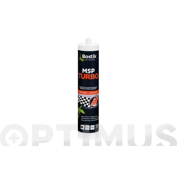 ADHESIVO DE MONTAJE MSP TURBO CARTUCHO BLANCO 290ML  30613928  BOSTIK