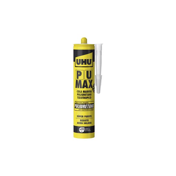 ADHESIVO DE MONTAJE PARA MADERA PU MAX 340GR EN CARTUCHO UHU IMEDIO