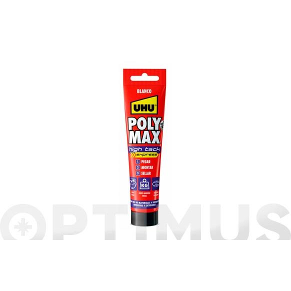 ADHESIVO DE MONTAJE POLY MAX HIGH TRACK BLANCO 165GR UHU IMEDIO