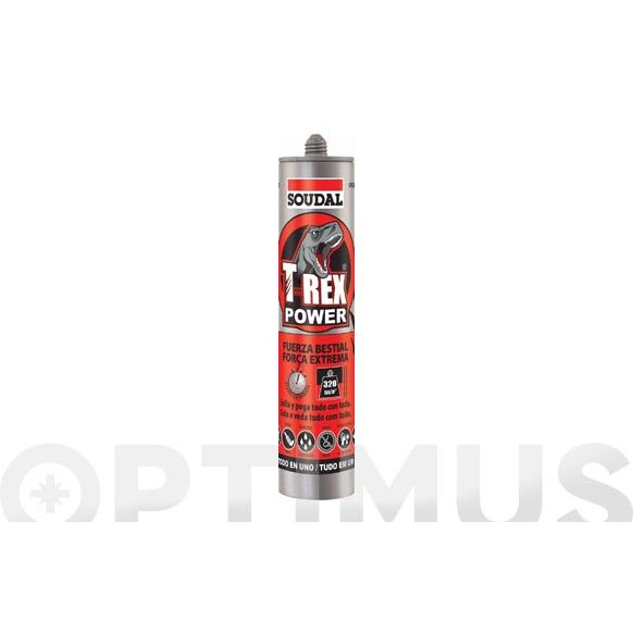 ADHESIVO DE MONTAJE T-REX SELLADOR BLANCO 290ML SOUDAL