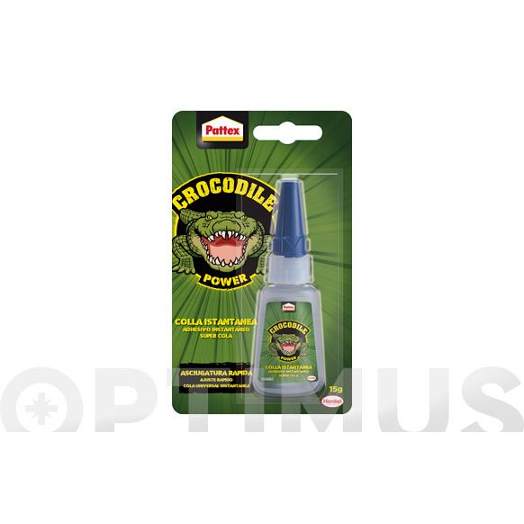 ADHESIVO INSTANTANEO CROCODRILE 15GR PATTEX