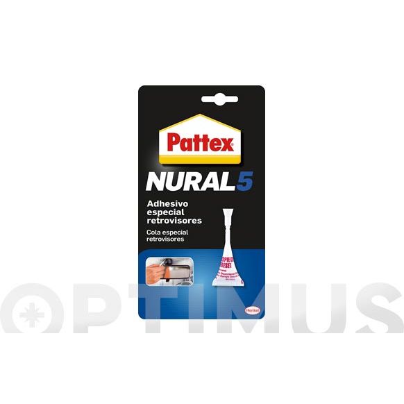 ADHESIVO NURAL 5 PARA RETROVISORES 5 ML PATTEX