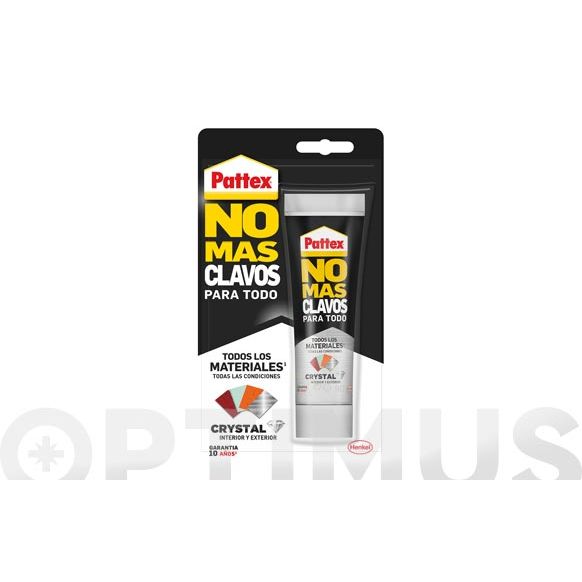 ADHESIVO SELLADOR NO MAS CLAVOS TRANSPARENTE 90GR PATTEX