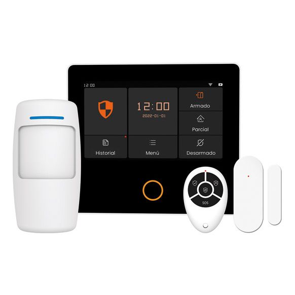 ALARMA WIFI PROTECT + ACCESORIOS ENERGEEKS 1 CENTRAL+1 MANDO+3 SENSOR APERTURA+1 SENSOR MOV.