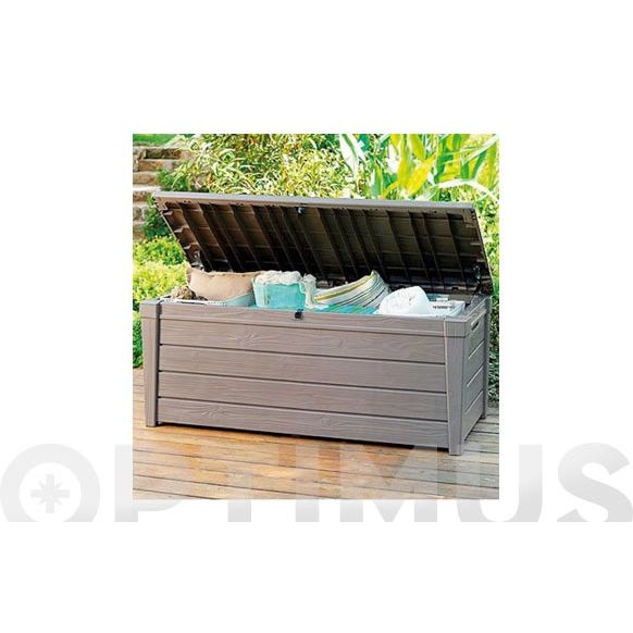 ARCON JARDIN RESINA IMITACION MADERA 455LT 145 X 69.7 X 60.3 CM KETER