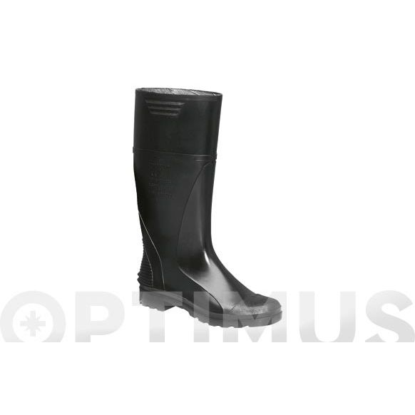 BOTA AGUA CAÑA ALTA NEGRA TALLA 46 PANTER