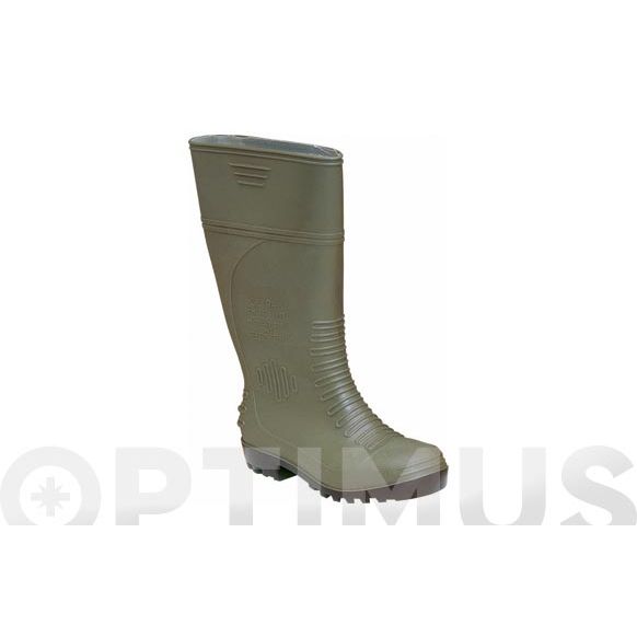 BOTA AGUA SEGURIDAD S5 CAÑA ALTA 2091 VERDE TALLA 39 PANTER