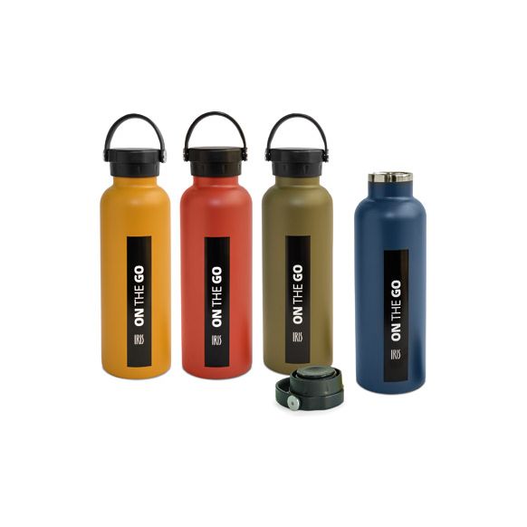 BOTELLA INOX TERMO ON THE GO 750 ML SURTIDO 4 COLORES