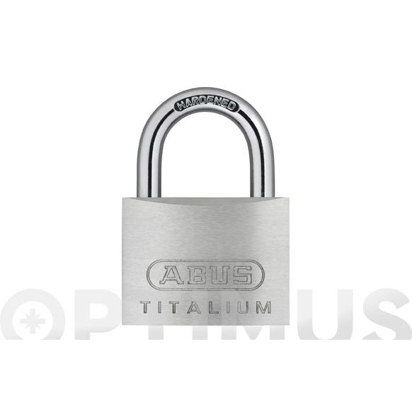 CANDADO TITALIUM 54TI ARCO LARGO 30 MM LLAVES IGUALES ABUS