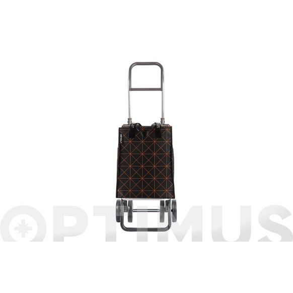 CARRO BOLSA DOS+2 DOBLE PLEGADO MANDARINA STAR ROLSER