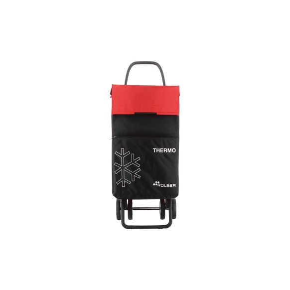 CARRO COMPRA TERMO XL 4 RUEDAS TERMO FRESH MF 4 NEGRO ROJO