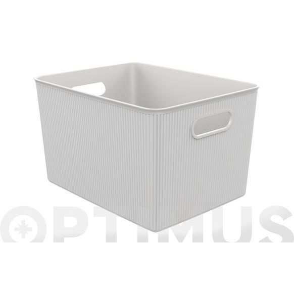 CESTA ORDENACION BAOBAB XL BLANCO 23 X 38,5 X 29,4 CM