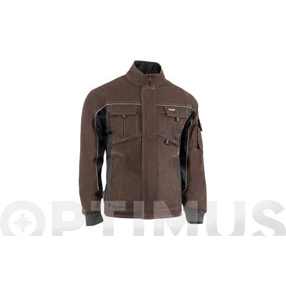 CHAQUETA FLEX MARRON T-M