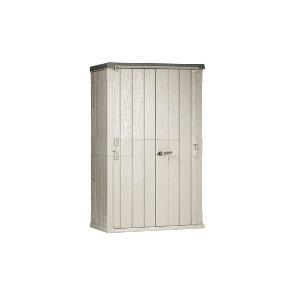 COBERTIZO RESINA STORA WAY 1670 L ALTO 130 X 75,6 X 206,2H TAUPE/ANTRACITA