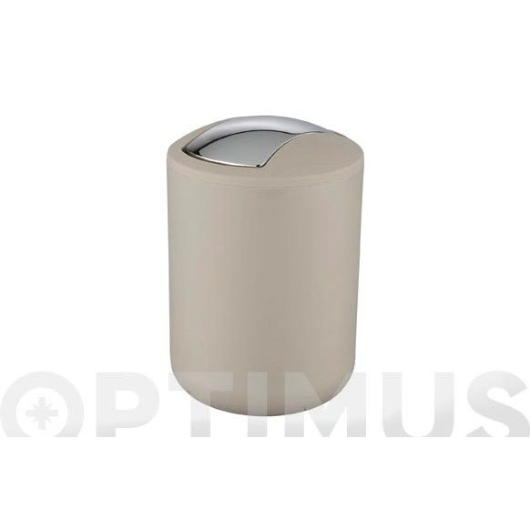 CUBO CON TAPA ABATIBLE 2L BRASIL TAUPE WENKO