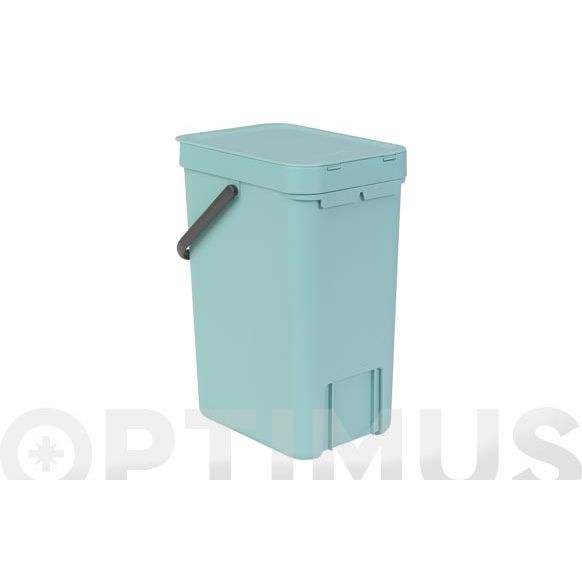 CUBO RECICLAJE SORT & GO' 12 L MENTA BRABANTIA