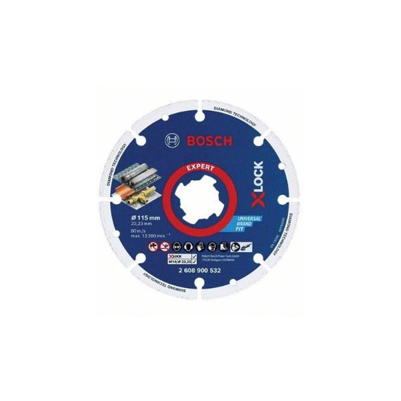 DISCO CORTE X-LOCK DIAMANTE METAL WHEEL  115 MM