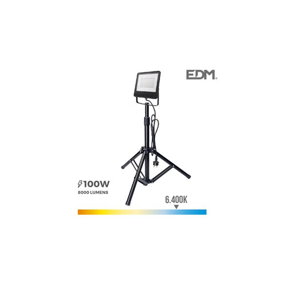 FOCO PROYECTOR LED CON TRIPODE 100 WT 6400K ELEKTRO 3