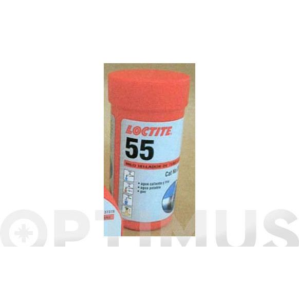 HILO SELLADOR DE TUBERIAS LOCTITE 55 160 MT LOCTITE