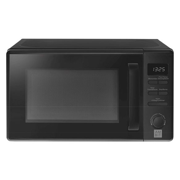 HORNO MICROONDAS SIN GRILL DIGITAL HM-20DN 20 LT NEGRO AMBIT