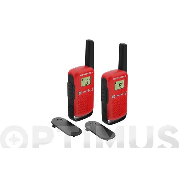 INTERCOMUNICADOR WALKIE TALKIE T42 RED PACK MOTOROLA