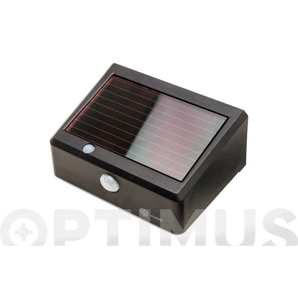 LED SOLAR CON DETECTOR DE MOVIMIENTO SOLARWALL BLACK XUNCEL