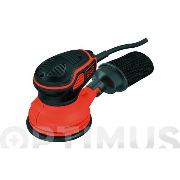 LIJADORA CON CABLE EXCENTRICA 240 WT Ø 125 MM BLACK & DECKER