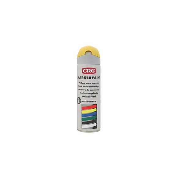 MARCADOR DE PINTURA PARA OBRAS MARKERPAINT 500 ML AMARILLO CONSTRUCCIÓN CRC