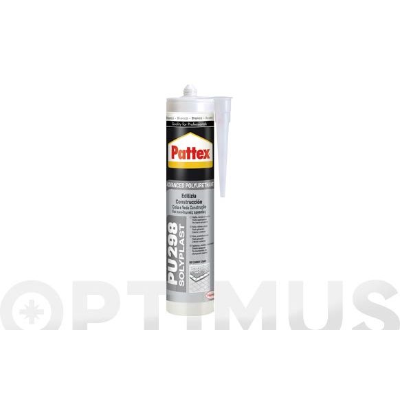 MASILLA POLIURETANO PU298 280ML GRIS PATTEX