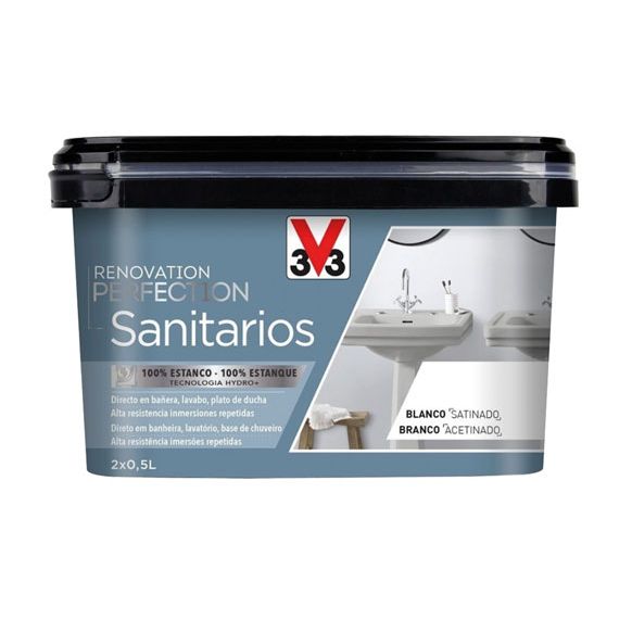 PINTURA SANITARIOS RENOVATION PERFECTION 2 X 0,5 L BLANCO