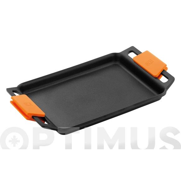 PLANCHA LISA ALUMINIO FUNDIDO EFFICIENT PLUS 40 CM