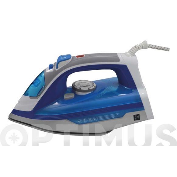 PLANCHA VAPOR 2600 W SUELA INOX 3D AMBIT -X-