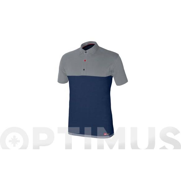 POLO STRETCH AZUL/GRIS TALLA 3XL STARTER