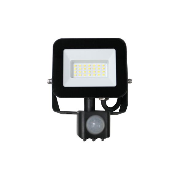 PROYECTOR LED PLANO 20W IP44 1800LM 6500K MET NE S/MOV