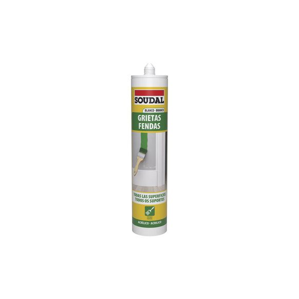 SELLADOR ACRILICO GRIETAS 300ML-BLANCO QF+ -X-