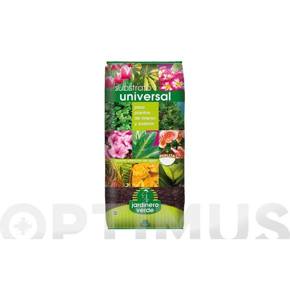 SUBSTRATO UNIV JARDINERO VERDE 15LT FLOWER .