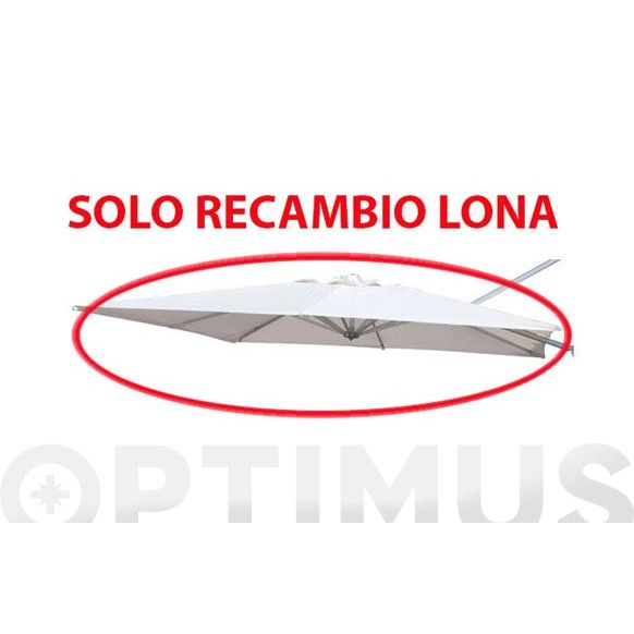 TELA RECAMBIO PARASOL EXCENTRICO COD. 9635527 ARENA