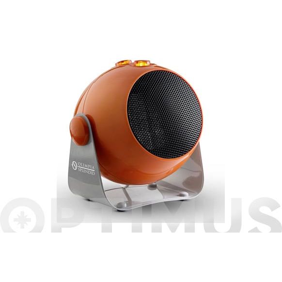 TERMOVENTILADOR CERAMICO DESIGN 1800W INCLINABLE COLOR NARANJA