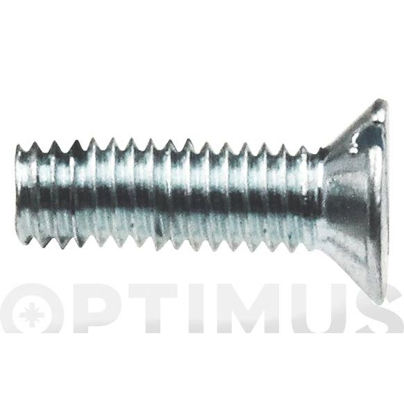 TORNILLO DIN 963 5.6 ZINC. C/AVELL.        04X010 .       