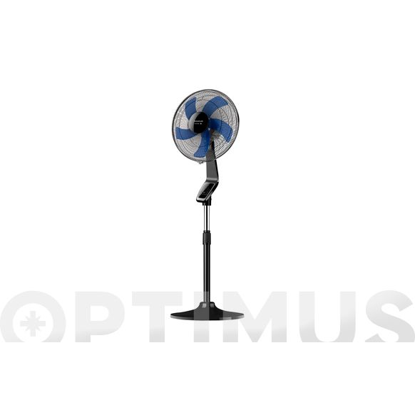 VENTILADOR DE PIE TAURUS OSCILANTE 50W Ø 40CM CON 5 ASPAS, 3 VELOCIDADES & MANDO DISTANCIA 