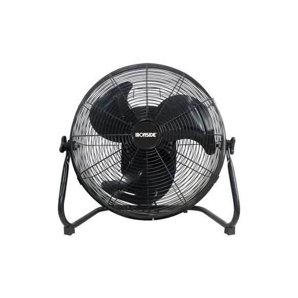 VENTILADOR DE SUELO INDUSTRIAL Ø 35 CM 45 WT OSCILANTE NEGRO IRONSIDE